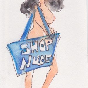 Shop Nude Blue Bag #5