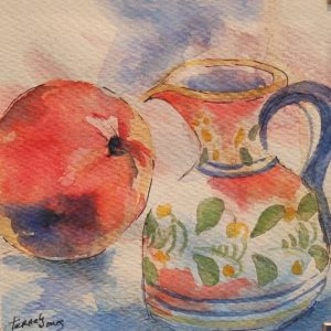 Pitcher and Peach